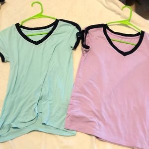 V neck plain t shirt